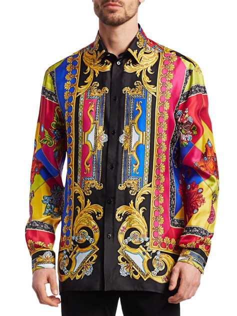 big and tall versace shirts|Versace plus size.